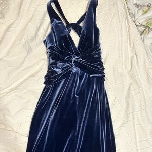 Vintage 90’s velvet gown Laundry by Shelli Segal